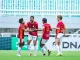 Aksi Gol Tunggal Garudayaksa FC Ke Gawang PSMS