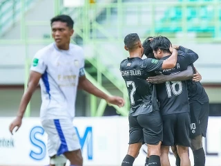 Aksi Spektakuler FC Bekasi City Lumat Adhyaksa FC