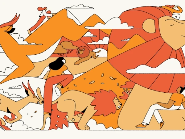 Saat Stres, Jadilah Singa Bukan Gazel!