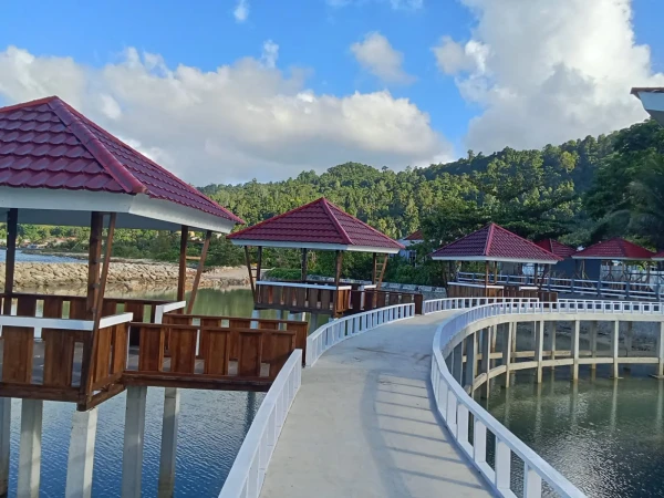 ​Wajah Baru Pantai Batu Dua, Destinasi Unggulan Halmahera Tengah Capai Progres 80 Persen