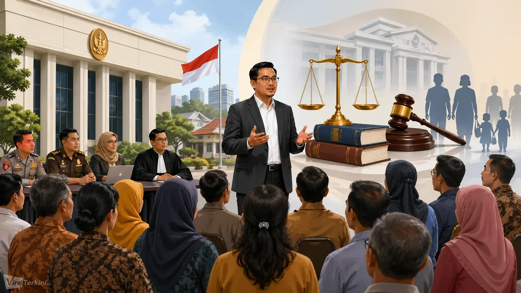 MA Dorong Pemda Gencarkan Sosialisasi KUHP dan KUHAP Baru ke Masyarakat. Ilustrasi Viralterkini Indonesia