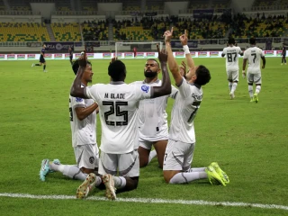 Arema FC Curi Kemenangan Tipis atas Persita di Banten International Stadium