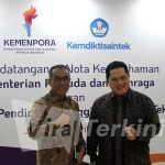 Momen Foto dan Video Kemenpora dan Kemendiktisaintek Teken MoU