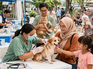 Pemkot Bandung Gelar Vaksinasi Rabies Gratis Lewat Program Bangsawan