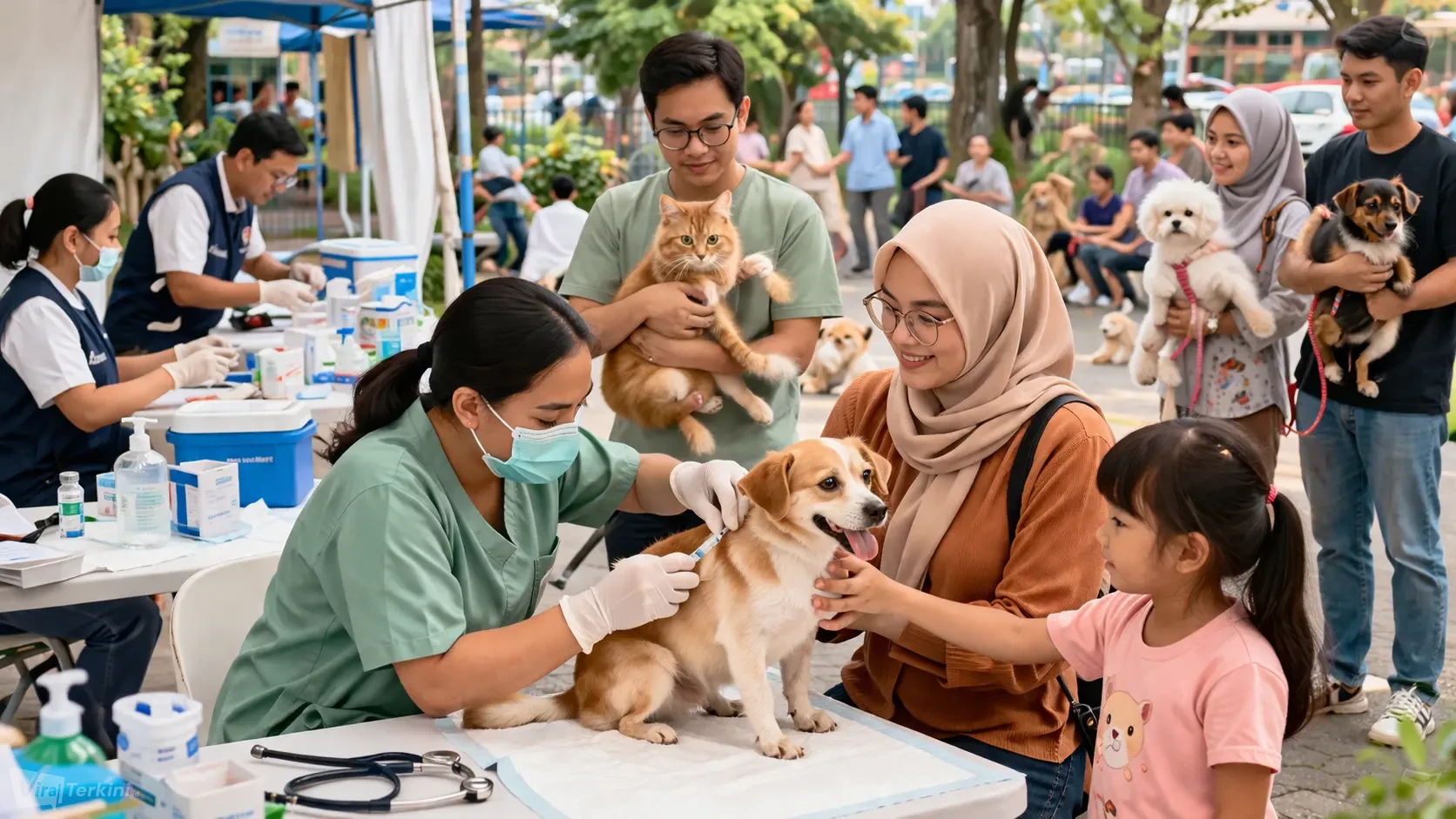 Pemkot Bandung Gelar Vaksinasi Rabies Gratis Lewat Program Bangsawan