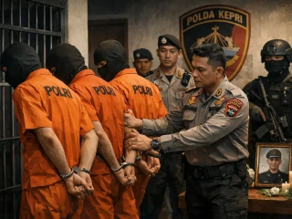 Polda Kepri PTDH Empat Personel Terkait Kasus Penganiayaan Tewaskan Bripda NS