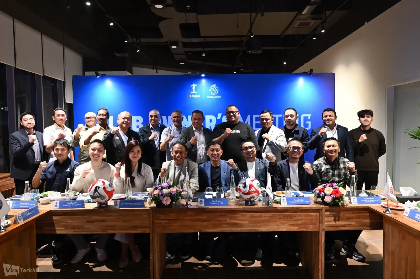 Operator liga sepak bola Indonesia, I.League, menggelar Owner Meeting BRI Super League musim 2025/26. (foto: I.League).