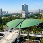 ​Gedung Nusantara atau Gedung Kura-kura yang menjadi simbol kedaulatan rakyat di Kompleks Parlemen, Senayan, Jakarta. Foto: dok. mpr.go.id