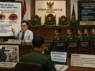 Dokter RSCM Sebut Mata Kanan Aktivis KontraS Andrie Yunus Rusak Permanen Akibat Air Keras