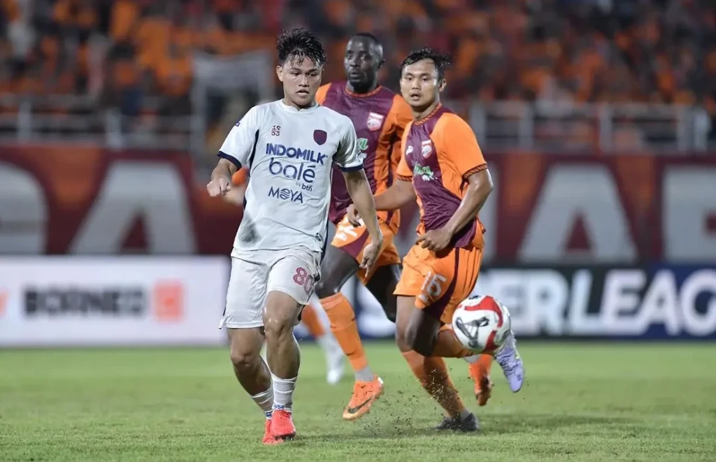 Borneo fc vs Persita_Foto Persita