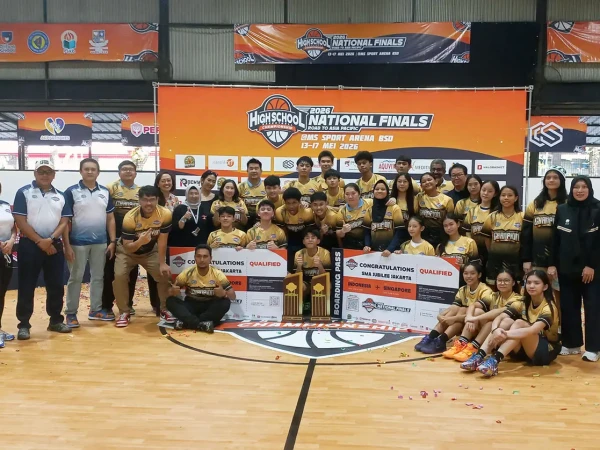 Final High School Basketball Championship 2026 Berlangsung Dramatis, SMA Jubilee Jakarta Borong Gelar Juara