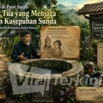 Ilustrasu Sumur Tua yang Menjaga Ingatan Kasepuhan Sunda. Ilustrator Viralterkini