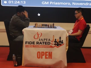 GM Novendra Priasmoro Rebut Posisi Puncak Japfa Fide Rated 2026