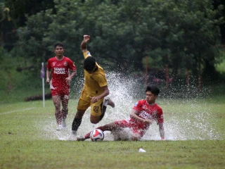 Aksi Bhayangkara Presisi Lampung FC U-20 Menang 2-0 Atas Semen Padang FC (EPA U-20)