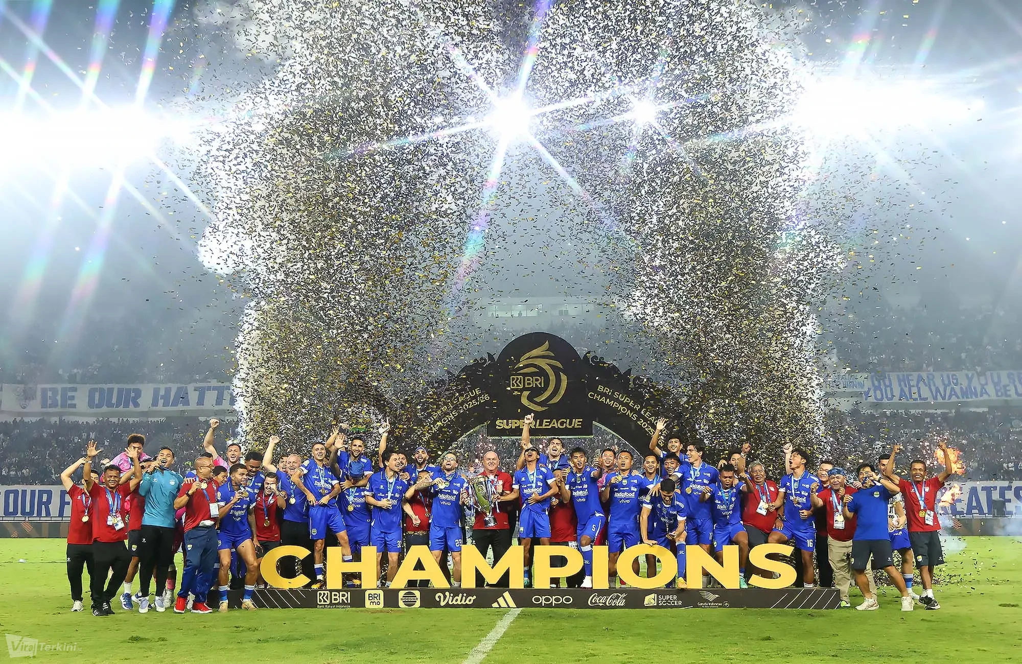 Persib Juara BRI Super League 2025-2026 (foto Ady Sesotya)