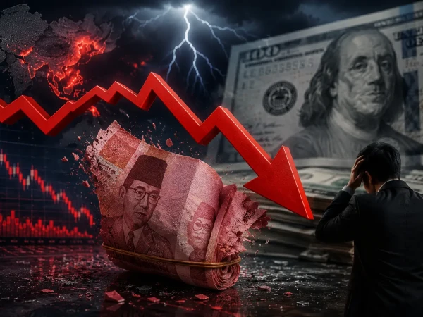 Rupiah Jebol Rp17.500 per Dolar AS, Investor Panik dan Pilih Main Aman