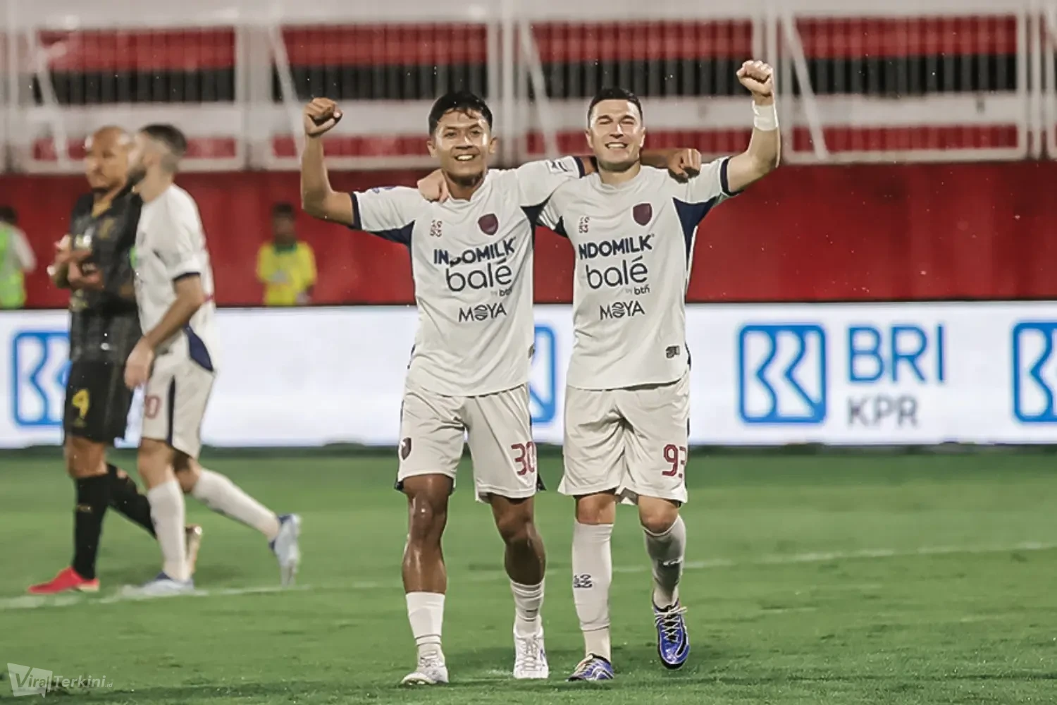 Selebrasi Persita saat melawan Malut United FC_Foto Persita