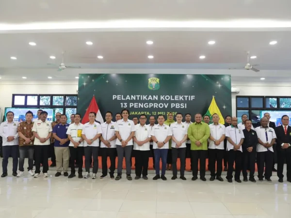 PP PBSI Lantik 13 Pengprov, Perkuat Konsolidasi Organisasi dan Reformasi Pembinaan