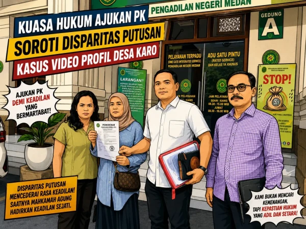 Kuasa Hukum Ajukan PK Kasus Korupsi Video Profil Desa, Soroti Dua Putusan Berbeda
