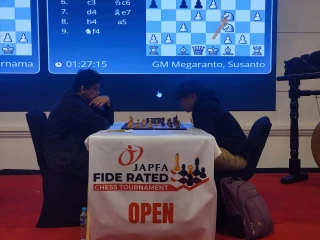 Pecatur dari 8 Negara Ramaikan Turnamen JAPFA FIDE Rated Chess Tournament 2026