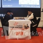 JAPFA FIDE Rated 2026 semakin kompetitif, 5 Pecatur Bersaing Ketat Dipuncak Klasemen