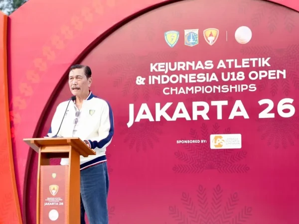 Luhut Targetkan Atletik Indonesia Kuasai Level Asia