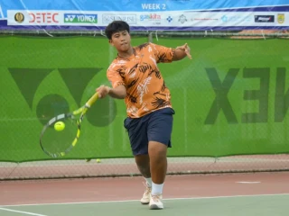 Usia 14 Tahun, Komang Bagus Bikin Kejutan di ITF J30 Sukoharjo