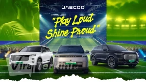 1. KV JAECOO Play Loud, Shine Proud
