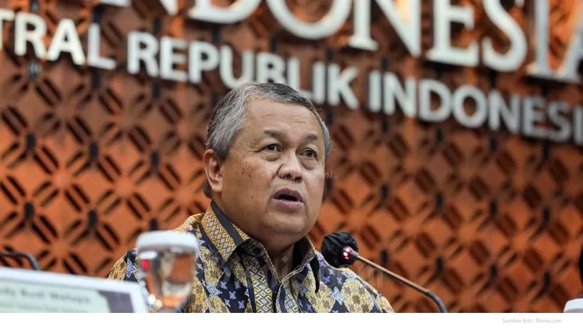 Gubernur Bank Indonesia (BI).