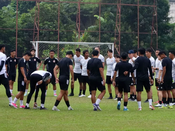 Potret Sesi Latihan Persija