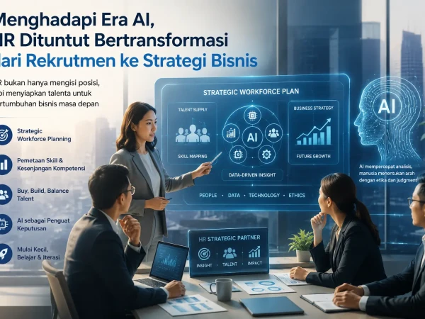 Menghadapi Era AI, HR Dituntut Bertransformasi dari Rekrutmen ke Strategi Bisnis