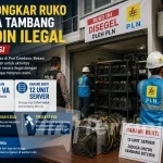 PLN Bongkar Ruko Diduga Tambang Bitcoin Ilegal di Bekasi