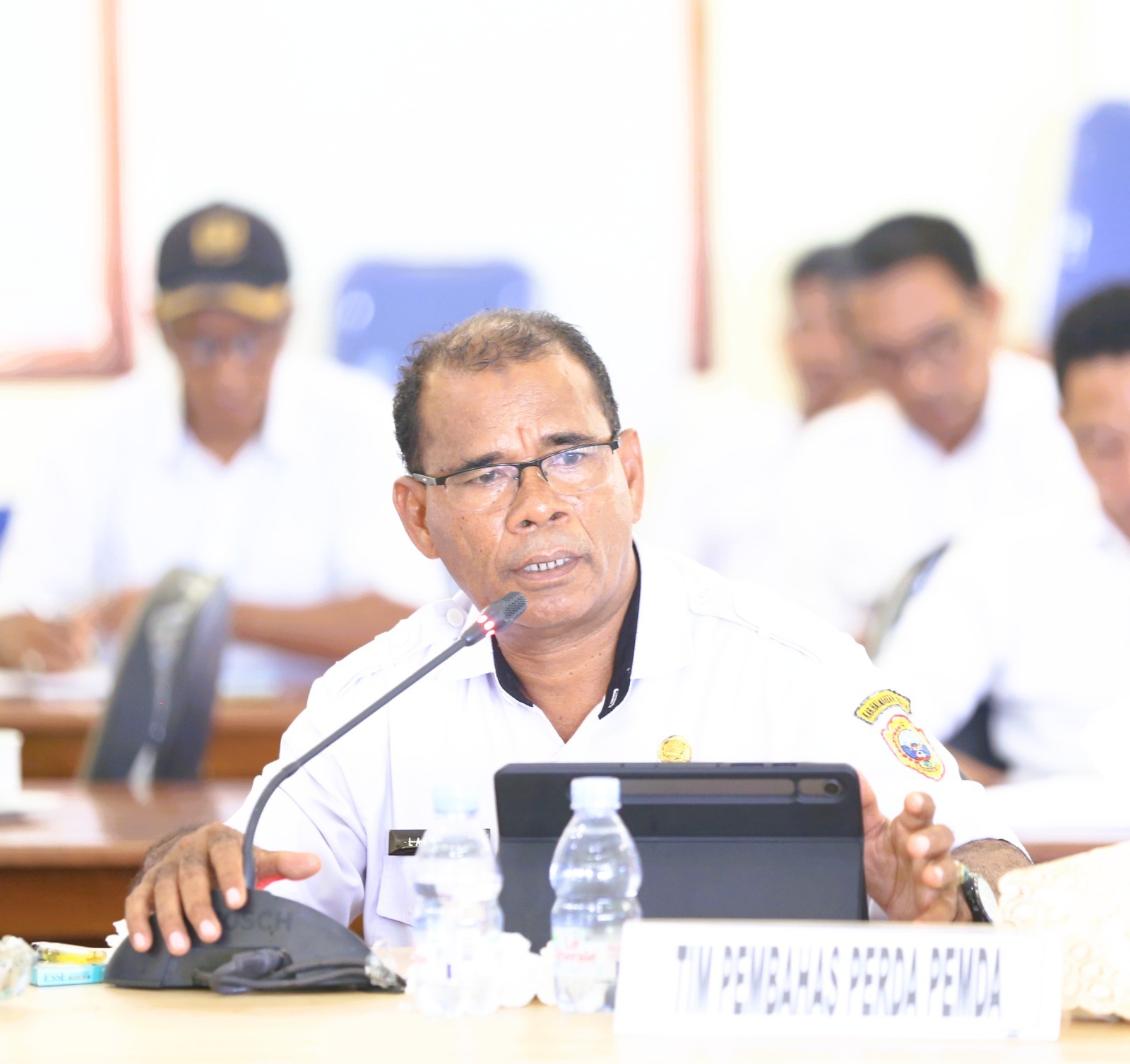 Plt. Kepala Dinas Kependudukan dan Pencatatan Sipil (Disdukcapil) Kabupaten Halmahera Tengah, Dr. Lasamida Kurupunda, M.Pd. (Foto: Dok. Disdukcapil Halteng)