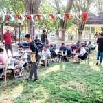 Semarak HUT ke-81 RI, Percasi Halteng Gelar Kejuaraan Catur di Taman Kota Weda
