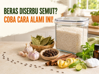 Beras Diserbu Semut? Jangan Langsung Dibuang, Coba 11 Cara Alami Ini