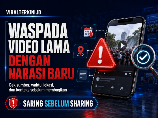 Polri Ingatkan Masyarakat Waspadai Video Lama dengan Narasi Baru