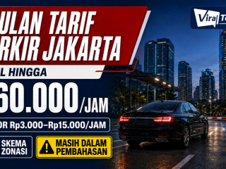 Tarif Parkir Mobil di Jakarta Diusulkan Tembus Rp60 Ribu per Jam, Kawasan Premium Jadi Zona Termahal