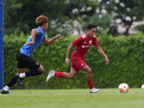 Dua Gol Rayhan Hannan Bawa Persija Taklukkan Police Tero di Thailand