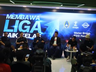 Potret Water Break PSSI Pers: “Membawa Liga Naik Kelas”