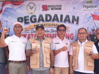 SP Pegadaian Bersama 98 Resolution Network Turut Meriahkan Lomba Warga Pemulung Dalam HUT ke-81 Kemerdekaan Republik Indonesia