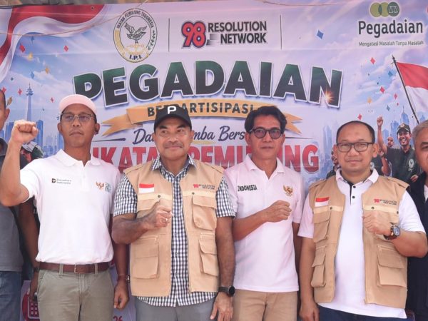 SP Pegadaian Bersama 98 Resolution Network Turut Meriahkan Lomba Warga Pemulung Dalam HUT ke-81 Kemerdekaan Republik Indonesia