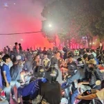 Euforia Berujung Kerusakan! Konvoi Suporter Persib di Bogor Rusak Fasilitas Umum Jelang HUT RI