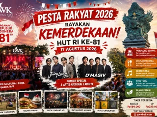 Rayakan Kemerdekaan, GWK Cultural Park Siapkan Pesta Rakyat 2026