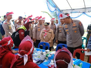 Polda Riau Gelar Ekspedisi Merah Putih di Bengkalis