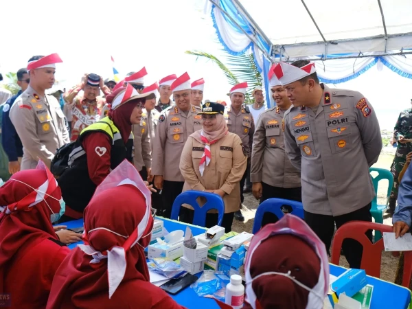Polda Riau Gelar Ekspedisi Merah Putih di Bengkalis