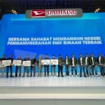 Siswa dan Guru Pemenang SMK Skill Contest di Daihatsu GIIAS 2026
