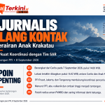 Lima Jurnalis Hilang Kontak di Perairan Anak Krakatau, PFI Perkuat Koordinasi dengan Tim SAR