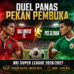 Bali United vs PSS Sleman: Duel Panas Pembuka BRI Super League, 15 Ribu Tiket Ludes!