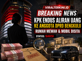 KPK Endus Aliran Uang ke Anggota DPRD Bengkulu, Rumah Mewah dan Mobil Disita!