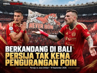 Terpaksa Berkandang di Bali, Persija Aman dari Pengurangan Poin? Ini Penjelasannya